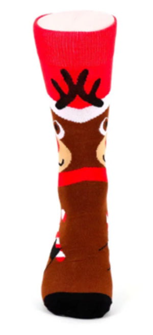 Parquet Mens Christmas Socks RUDOLPH - Novelty Socks for Less