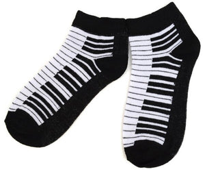 NOLLIA BRAND Ladies 6 Pair MUSIC Low Cut - Novelty Socks for Less