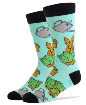 OOOH YEAH BRAND Men’s CHIA BUNNY Socks - Novelty Socks for Less