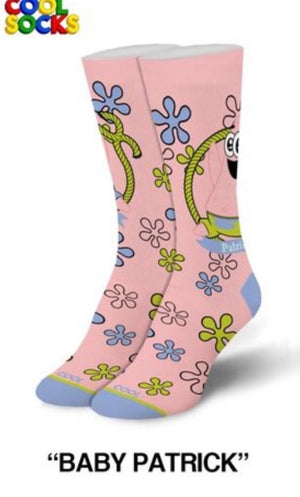 COOL SOCKS Ladies Spongebob’s BABY PATRICK - Novelty Socks for Less