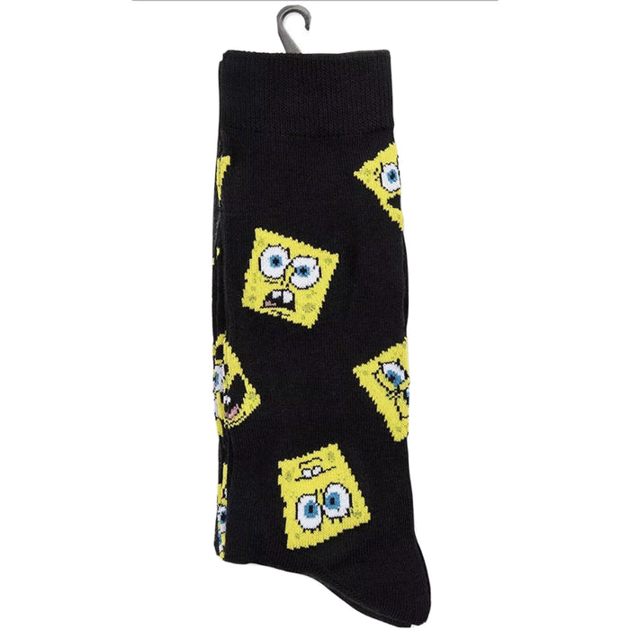 SPONGEBOB SQUAREPANTS Men's 2 Pair Of Socks ‘IT’S HIP TO BE SQUARE’