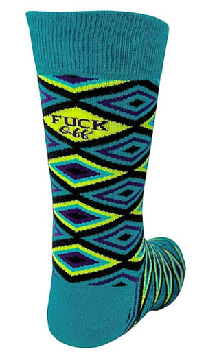 FABDAZ BRAND MEN’S FUCK OFF SOCKS - Novelty Socks for Less